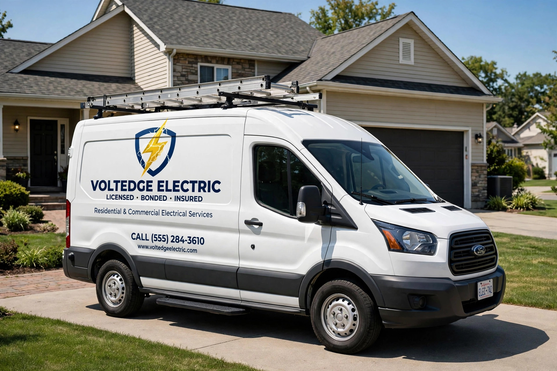 BrightLine Electric service van
